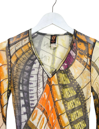JEAN PAUL GAULTIER MESH TOP 1990s Y2K