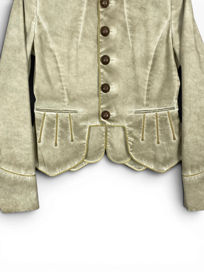 CAVALLI Military Detailed Jacket Sz 40