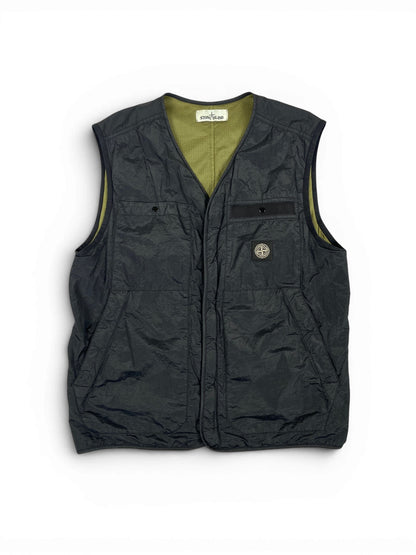STONE ISLAND PA/PL SEERSUCKER-TC VEST