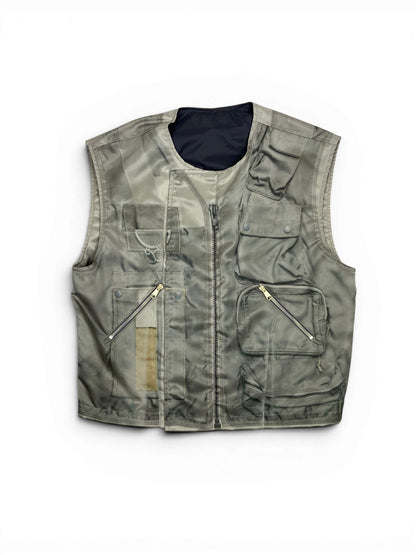 DIESEL J-GRAHAM MILITARY TROMPE L'OEIL VEST