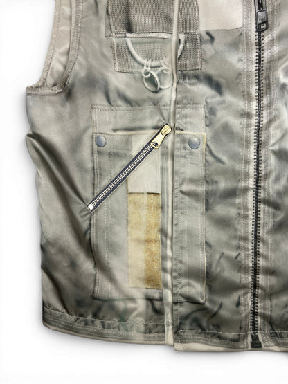 DIESEL J-GRAHAM MILITARY TROMPE L'OEIL VEST