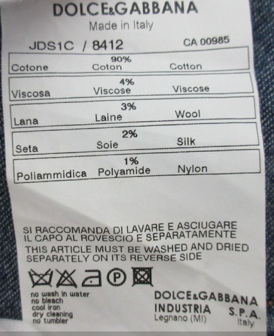 Dolce & Gabbana 2000s Tweed & Denim Hybrid Jacket 40 IT / S