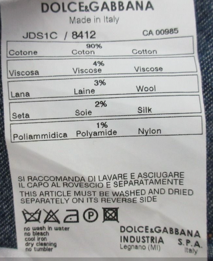 Dolce & Gabbana 2000s Tweed & Denim Hybrid Jacket 40 IT / S